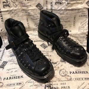 Men's Prada studded boots